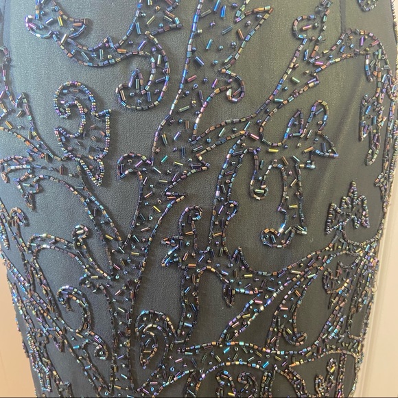 Designer Je Matadi Sean Mehta Beaded Event Skirt - Picture 6 of 12